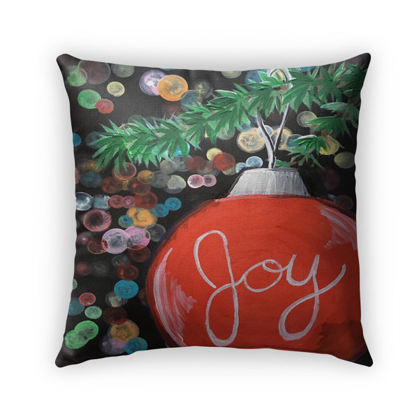 The Holiday Aisle® Barrview Floral Throw Pillow Wayfair